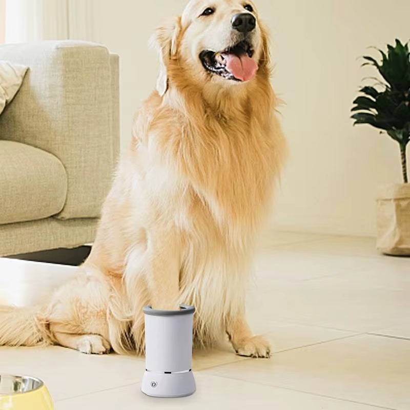 Pet Feet Washer Electrical Pet Paw Cleaner Automatic Pet Foot Cleaning Cup Portable Quick Low Noise Dog Cat Paw Cleaner