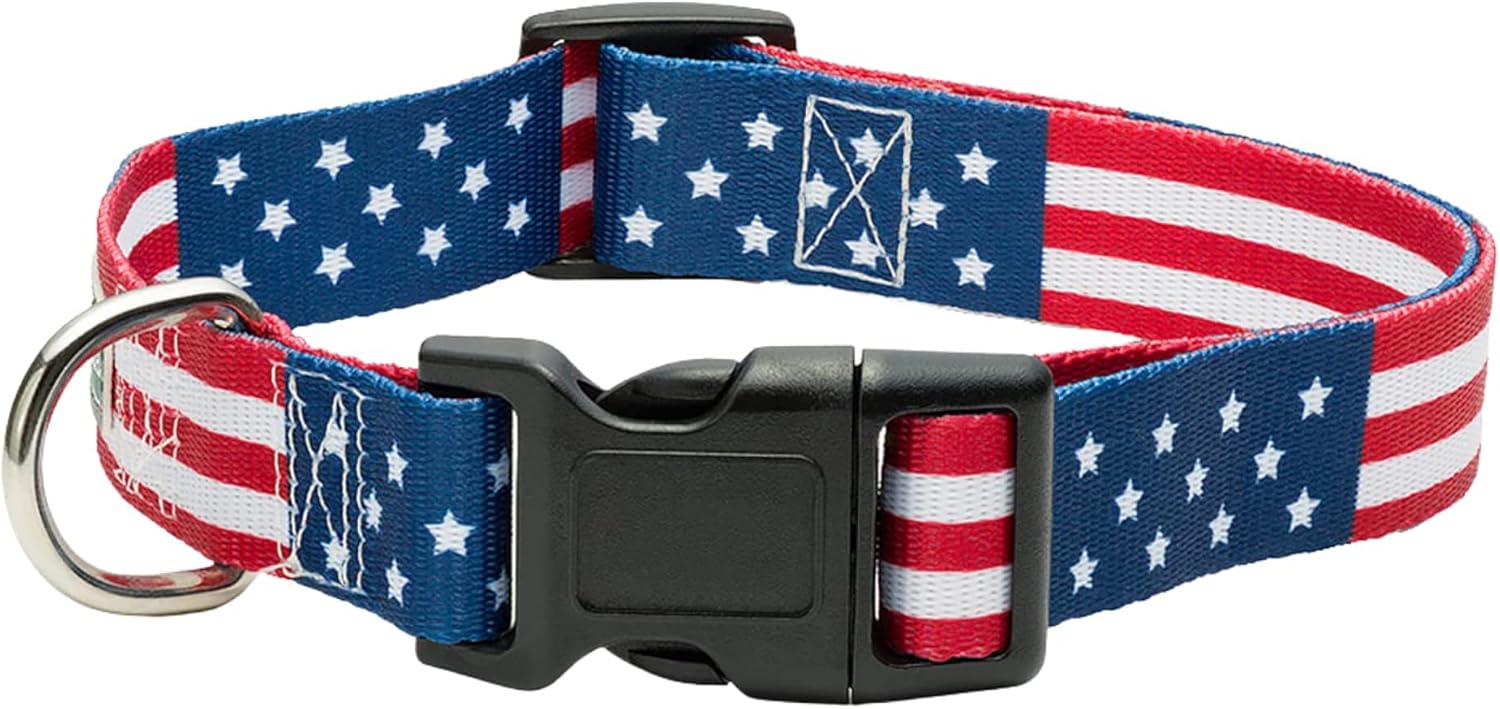 Patriotic Pups Unite! Get the American Flag Collar Today!