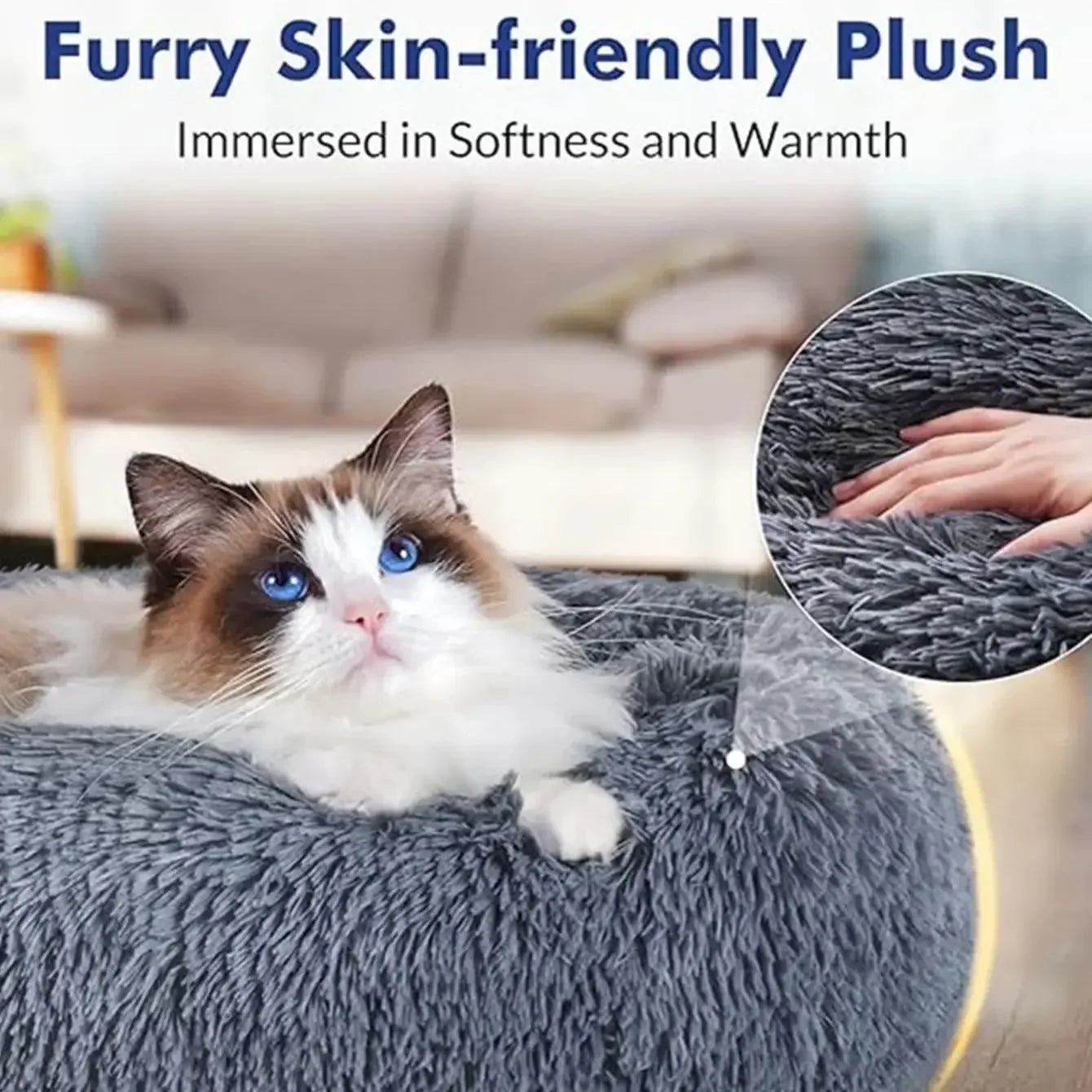 Super Soft and Plush Dog / Cat Bed for your furry friends