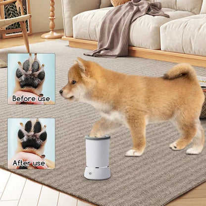 Pet Feet Washer Electrical Pet Paw Cleaner Automatic Pet Foot Cleaning Cup Portable Quick Low Noise Dog Cat Paw Cleaner